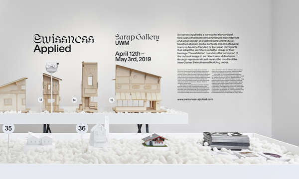Swissness Applied, an exhibition by Architecture Office, Opens at the University of Wisconsin-Milwaukee on April 12th