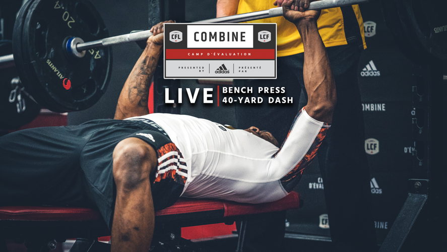 The Bench Press at the CFL Combine presented by adidas took place tonight
