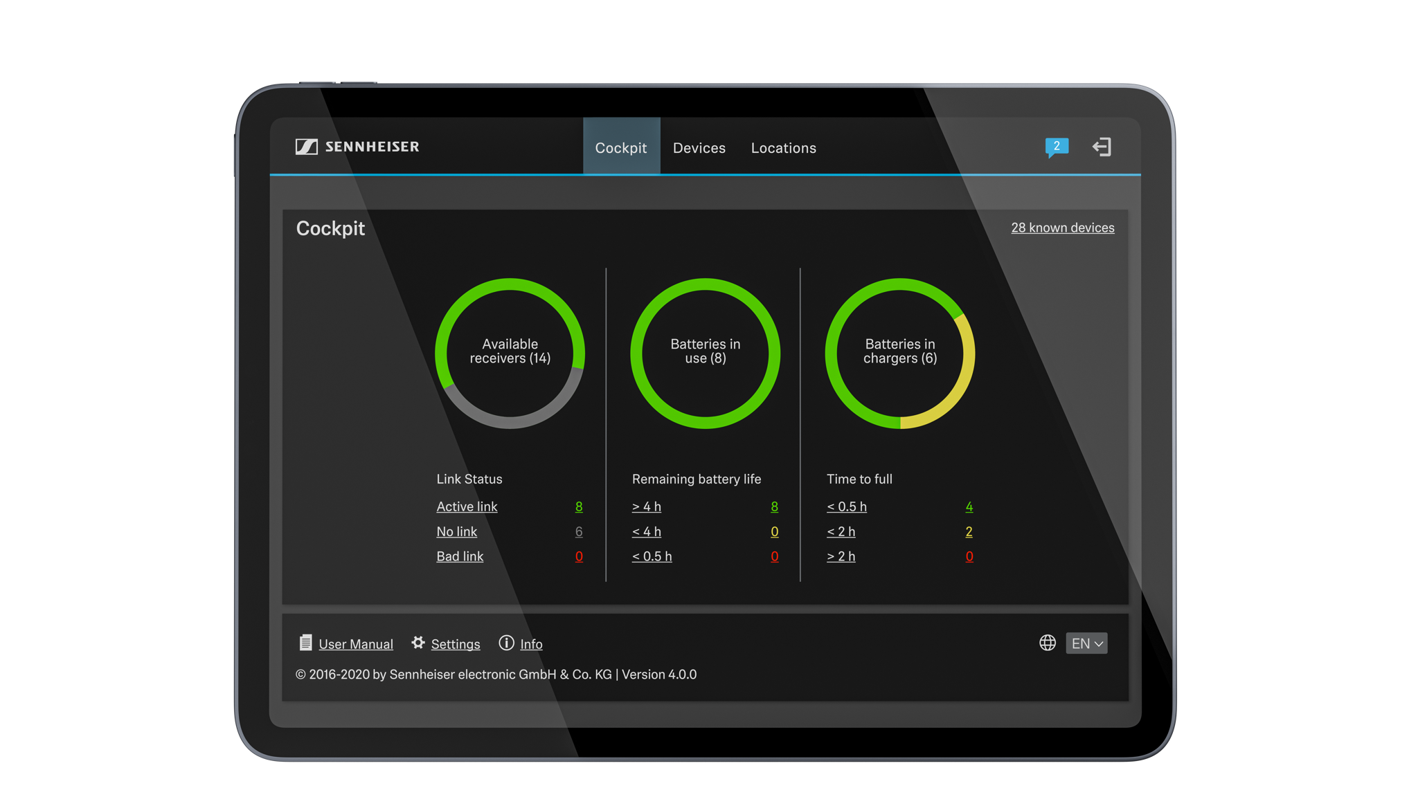 Simple handling: the Sennheiser Control Cockpit software is available free of charge and makes it very easy to set up and operate TeamConnect Ceiling 2 Simple handling: the Sennheiser Control Cockpit software is available free of charge and makes it very easy to set up and operate TeamConnect Ceiling 2