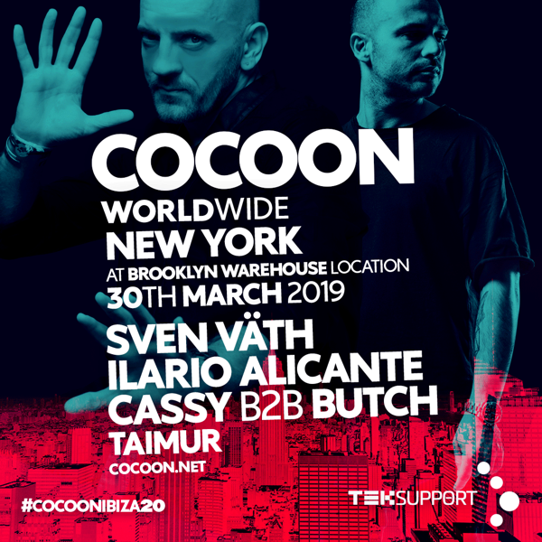 Teksupport Brings Sven Väth Back to New York for Cocoon Showcase