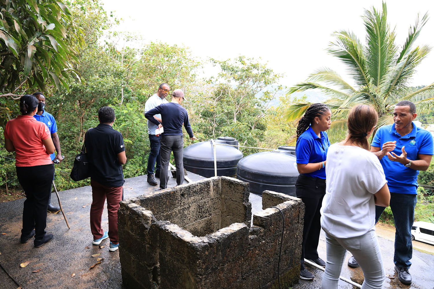 Visit to the Des Barras Water Treatment Facility