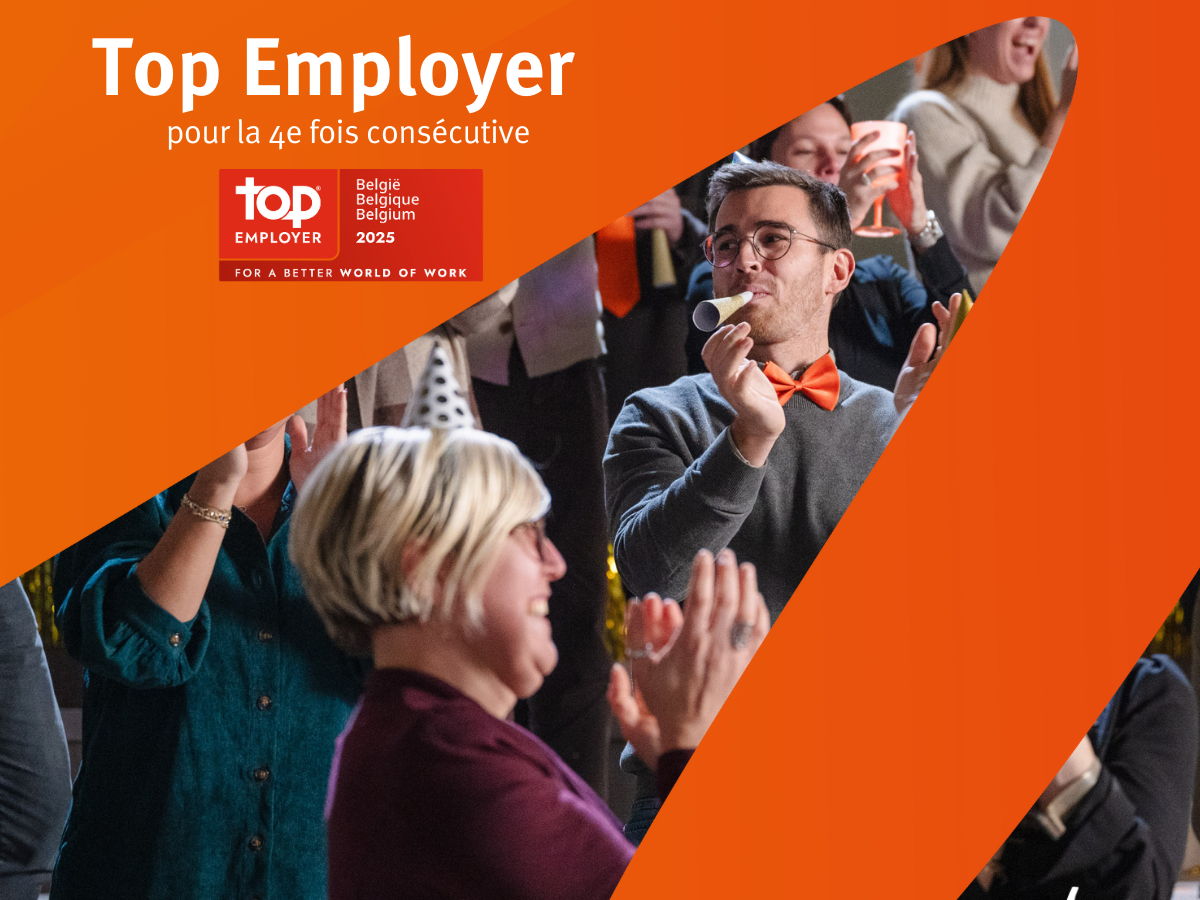 Ethias certifiée Top Employer pour la 4ᵉ année consécutive : une reconnaissance de son engagement envers ses collaborateurs 