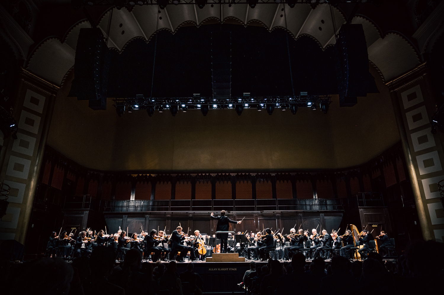 The Toronto Symphony Orchestra at Massey Hall (Photo by Allan Cabral/Toronto Symphony Orchestra)