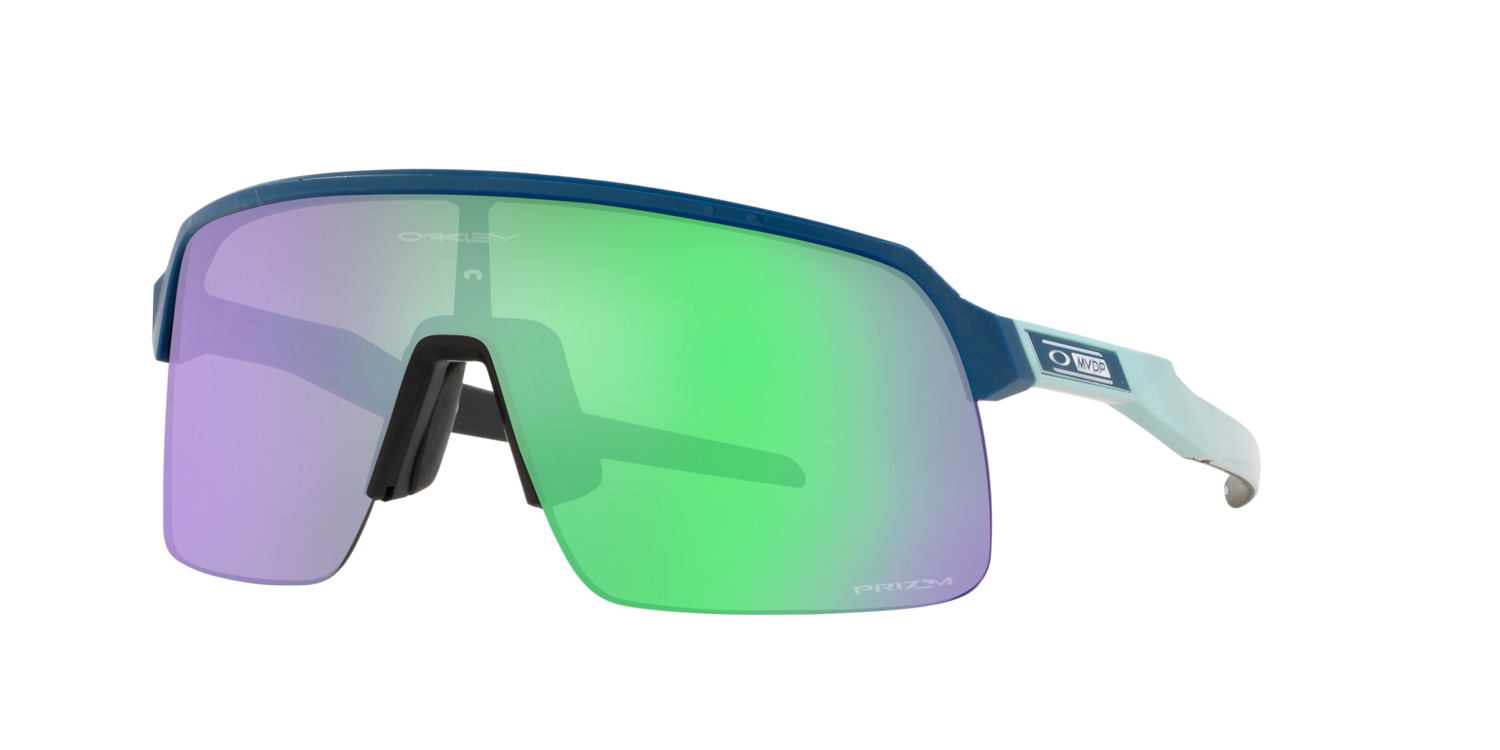OAKLEY MATHIEU VAN DER POEL SIGNATURE SERIES SUTRO LITE MATTE POSEIDON GLOSS SPLATTER WITH PRIZM ROAD JADE