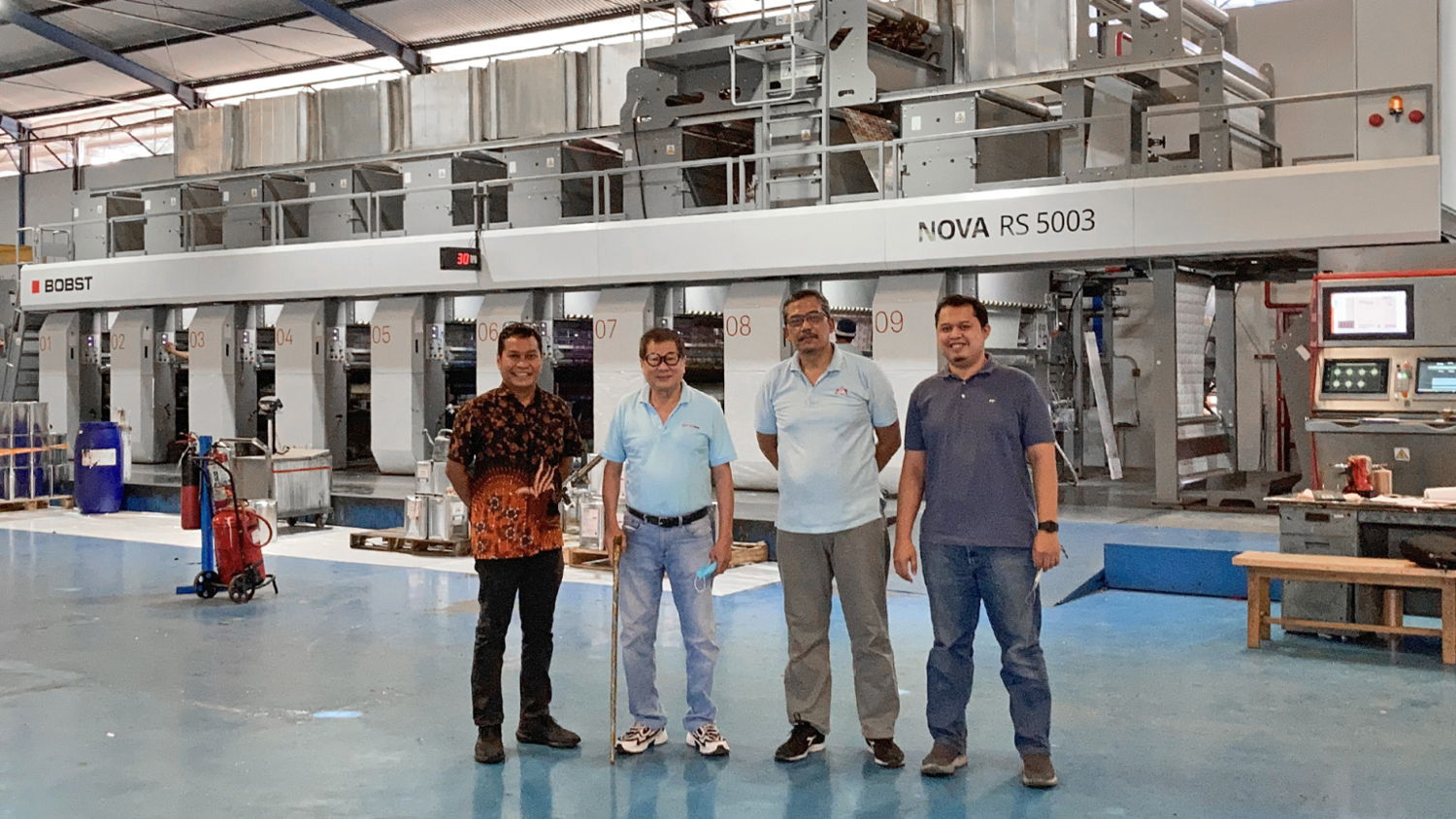 Saranaprima rebuilds gravure expertise with BOBST NOVA RS 5003