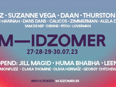 M-IDZOMER voegt nieuwe lading namen toe aan de affiche!