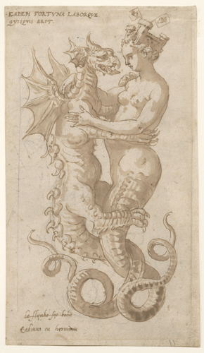 Maerten de Vos, Ontwerp voor de decoratie voor de Blijde Intrede van Ernest van Oostenrijk in 1594