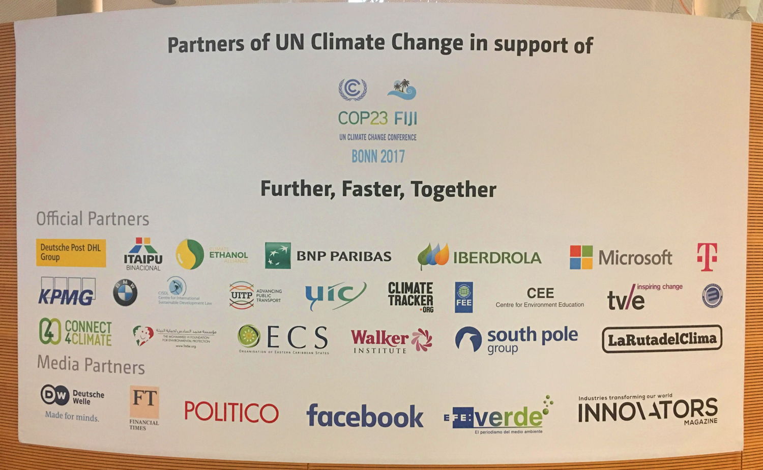 OECS featured among partners of UN Climate Change in support of COP23.