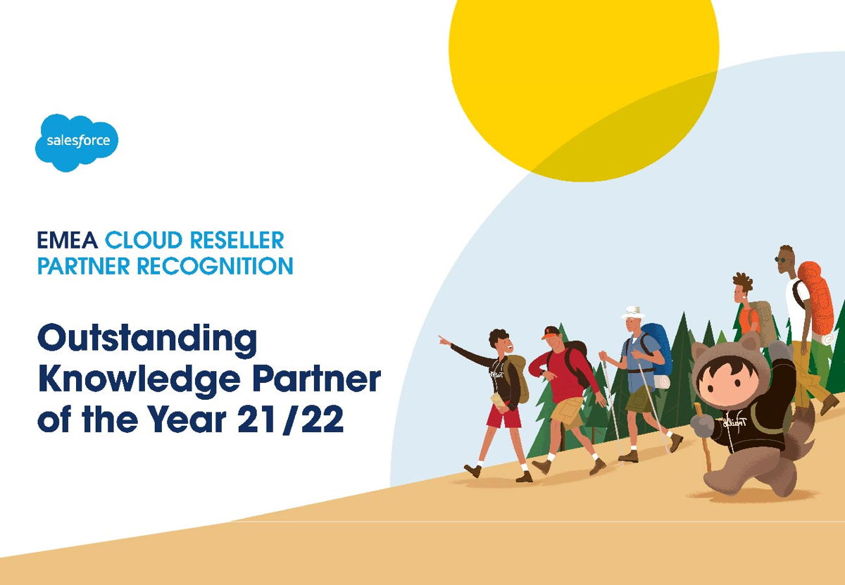 Ausgezeichnetes Fachwissen: Emakina CEE ist Salesforce “Outstanding  Knowledge Partner of the Year”