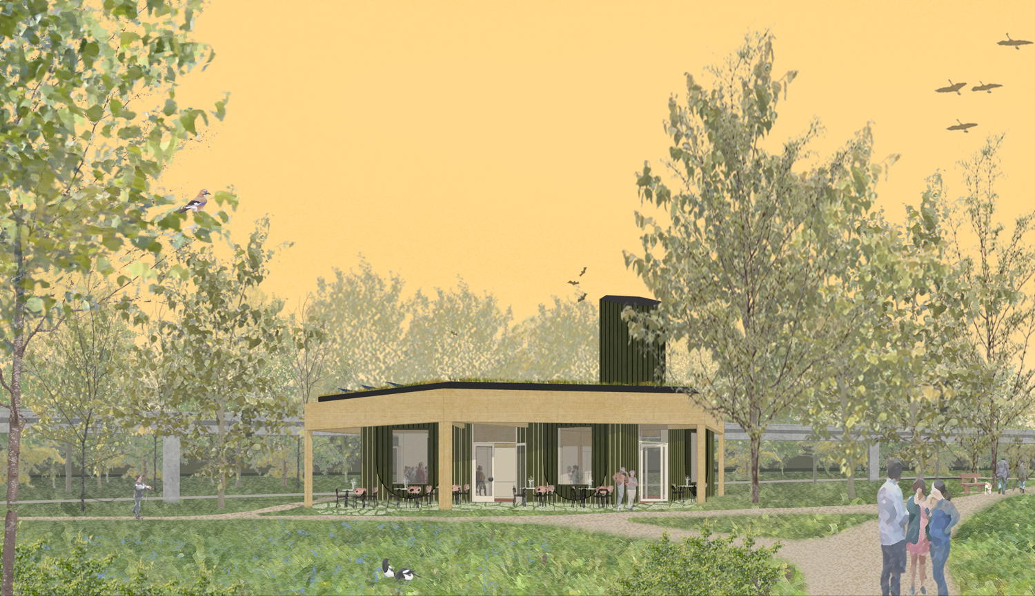 Toekomstbeeld ©Collectief Noord architecten