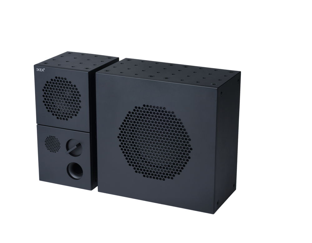 IKEA_FREKVENS_PE770801_speaker w subwoofer 30×20 black_€149