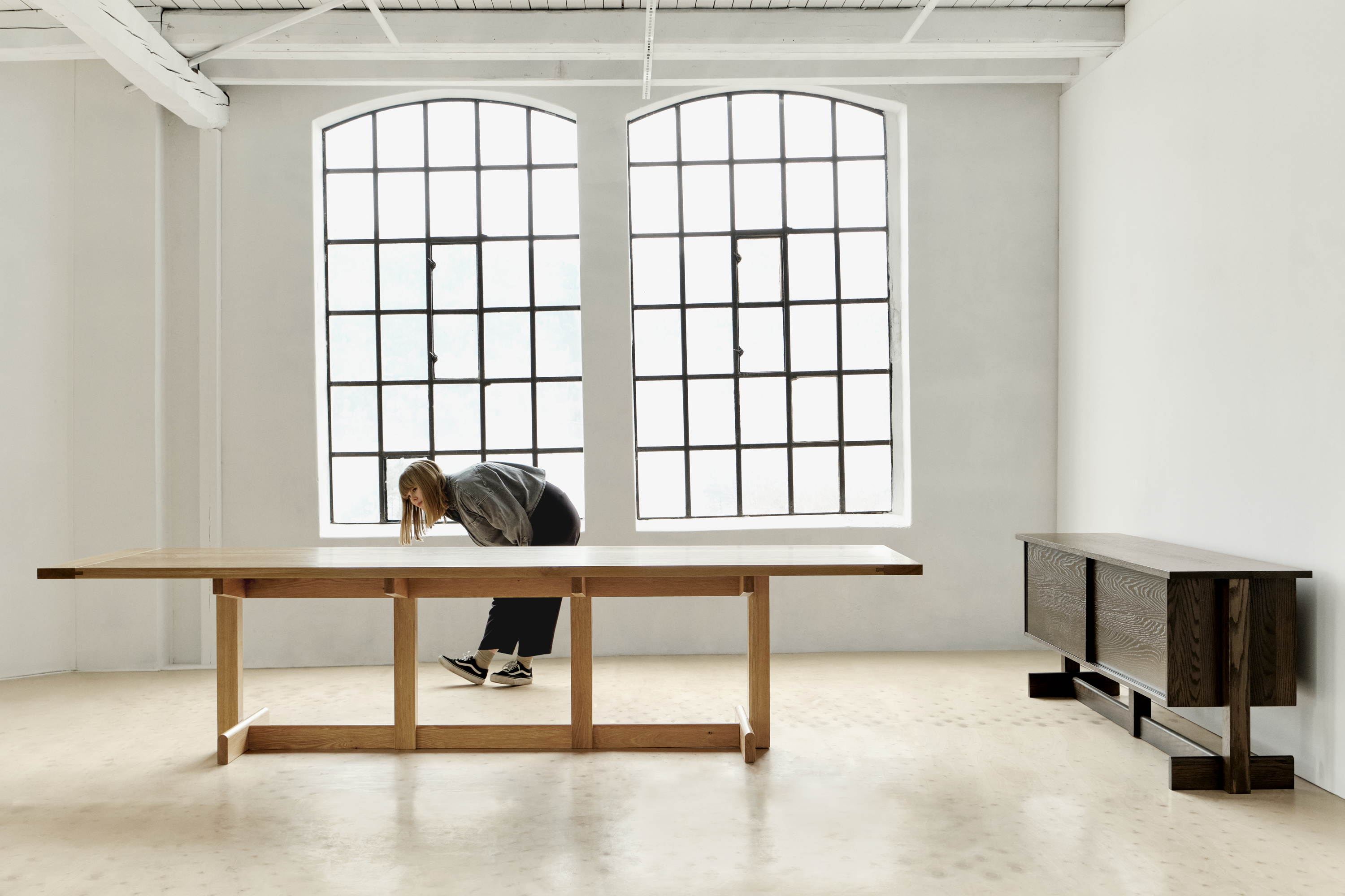 Herman Miller and Stine Aas debut the Land Table and Storage Collection