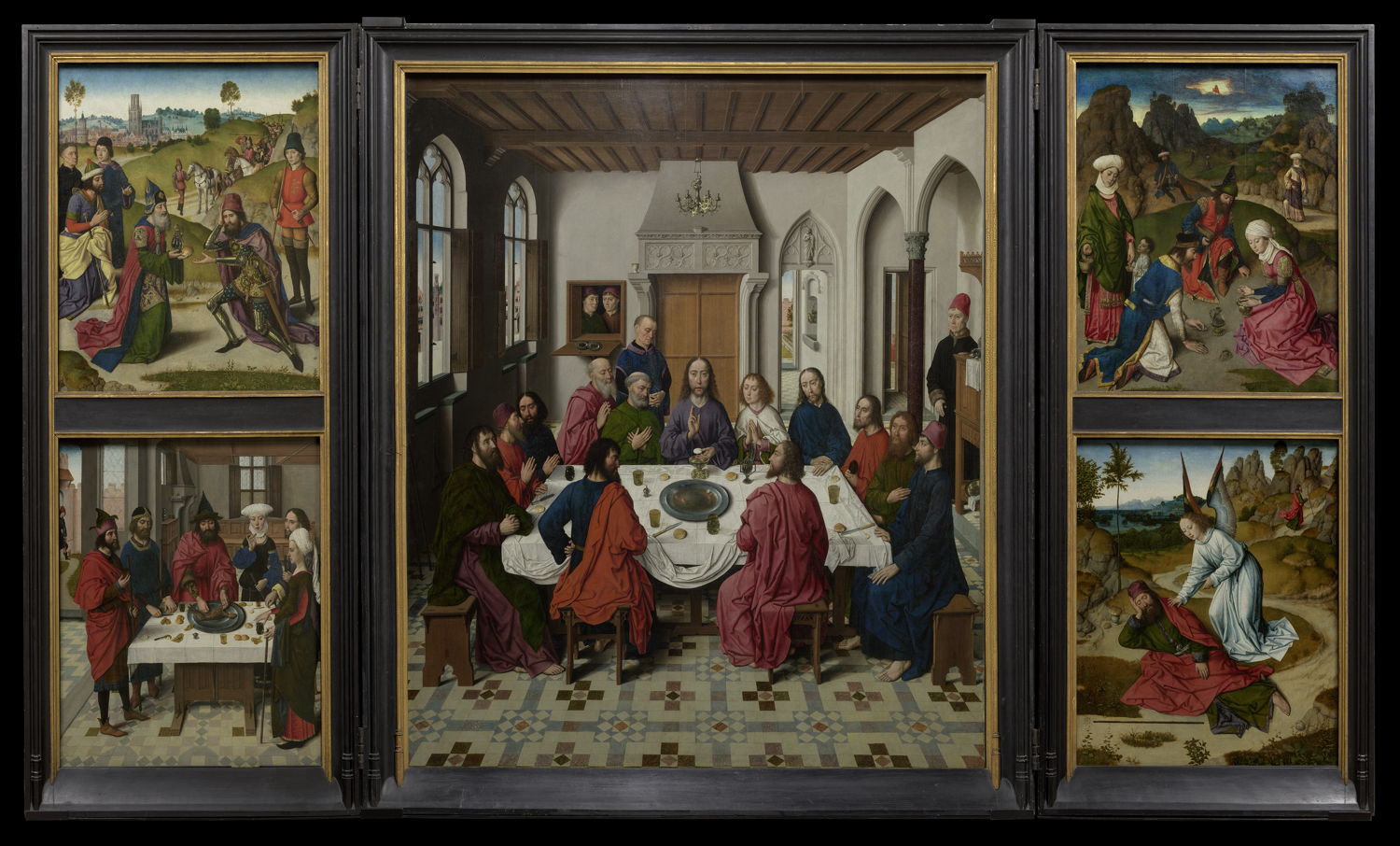 credit_‘Triptiek met het Laatste Avondmaal’, Dieric Bouts, 1464-1468, M Leuven  Sint-Pieterskerk, foto artinflanders.be, Dominique Provost