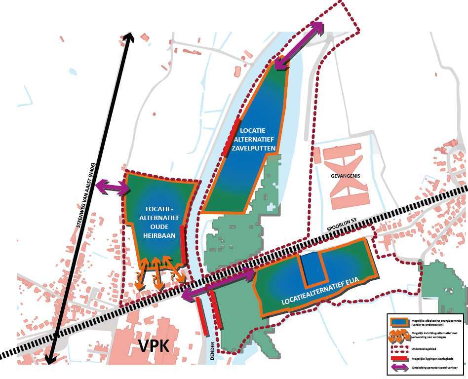 locatiealternatieven met naam