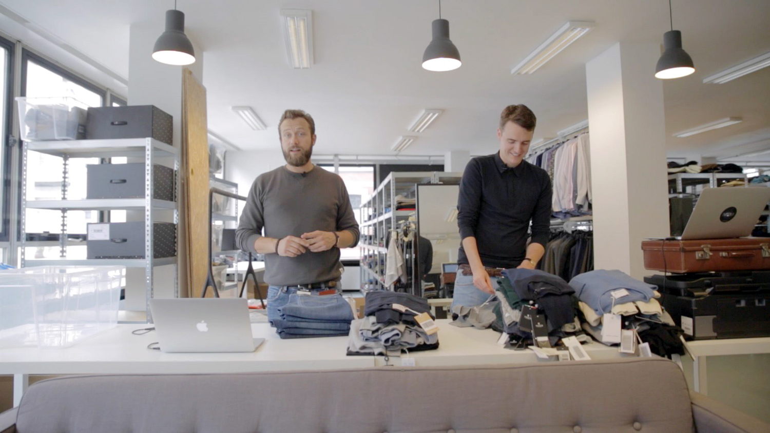 Anthony de Wit en Joop Wanten van Suitcase - (c) Borgerhoff & Lamberigts
