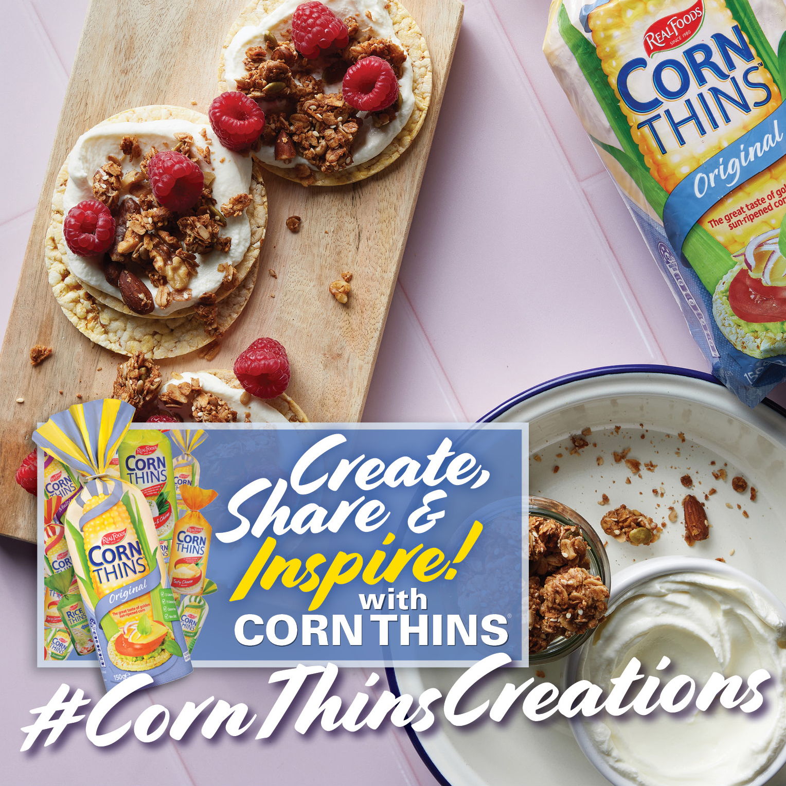 #Cornthinscreations Creative Social Tile