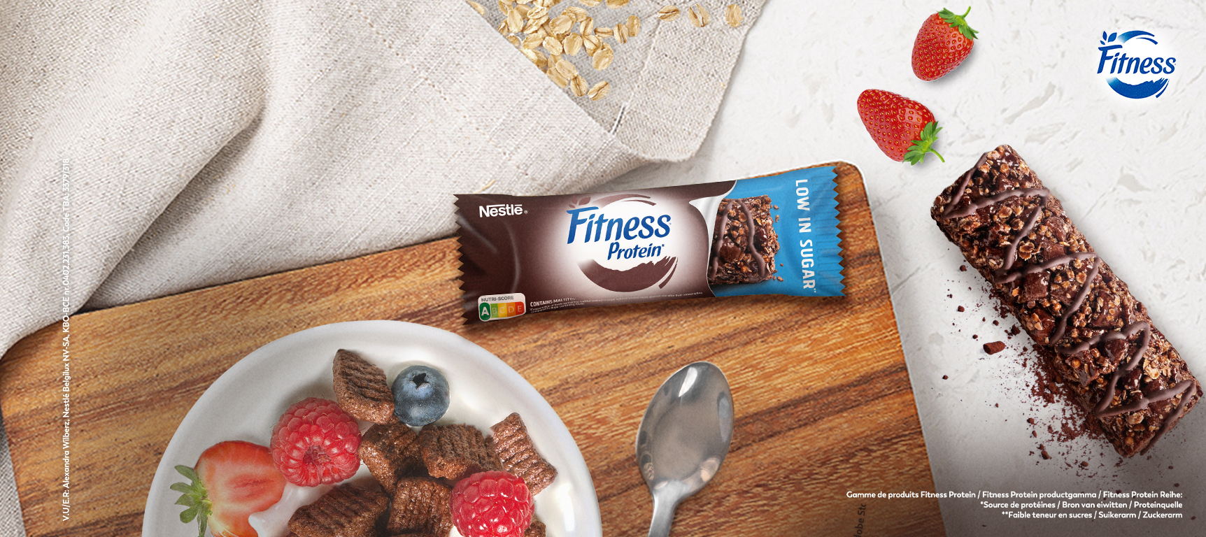 Nouveauté Nestlé Fitness : de l'énergie pour l'été avec Nutri-Score A !