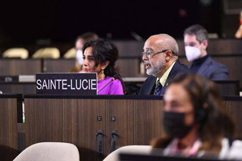 OECS Director General Presents at 214th Session of the UNESCO Executive Board