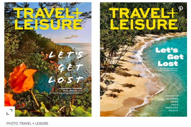 Dominica Featured on Travel + Leisure Covers