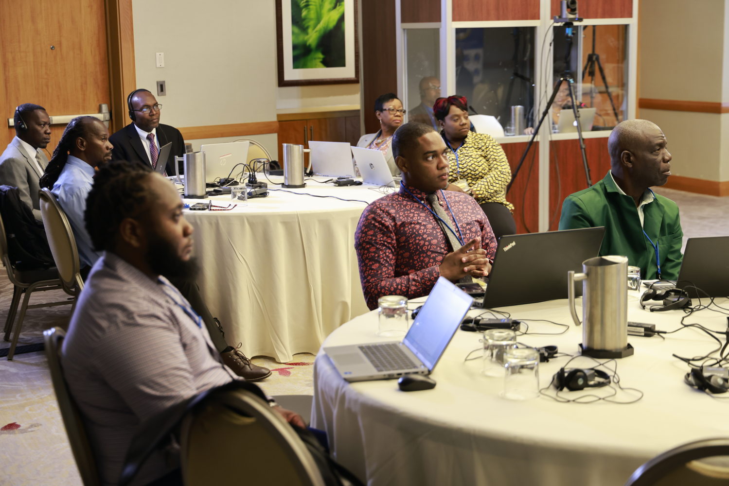 Participants pictured at the Re-Launch of the Enhanced Country Poverty Assessment Programme Opening Ceremony and Data Anonymisation Workshop