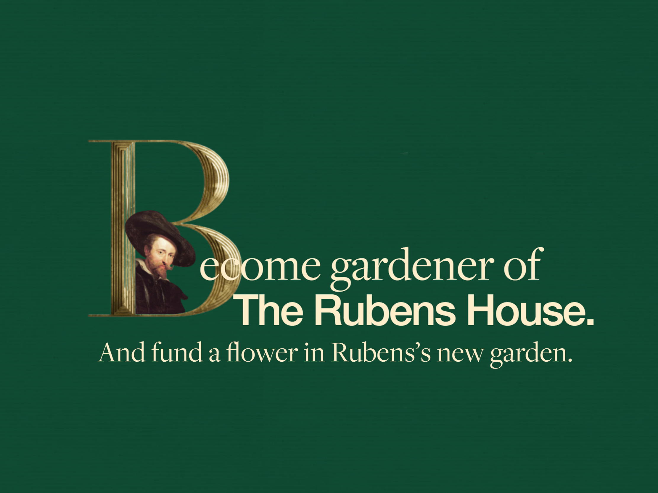 365 days of colour in the new garden of the Rubens House