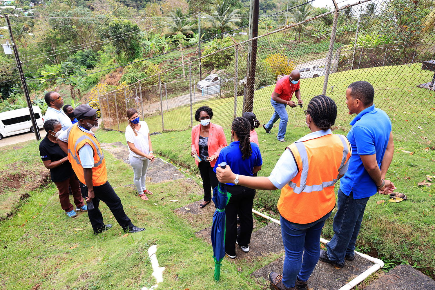 Visit to the Des Barras Water Treatment Facility