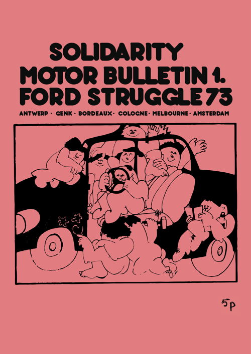 Solidarity Motor Bulletin 1: Ford Struggle 73, 1974