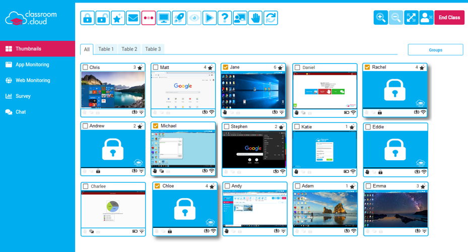 classroom.cloud is the latest classroom management platform from the well-respected edtech company, NetSupport. With classroom.cloud, teachers monitor student internet and tech use, keeping them on-task and engaged, even drawing them back to the right website or app when needed. classroom.cloud is the latest classroom management platform from the well-respected edtech company, NetSupport. With classroom.cloud, teachers monitor student internet and tech use, keeping them on-task and engaged, even drawing them back to the right website or app when needed.