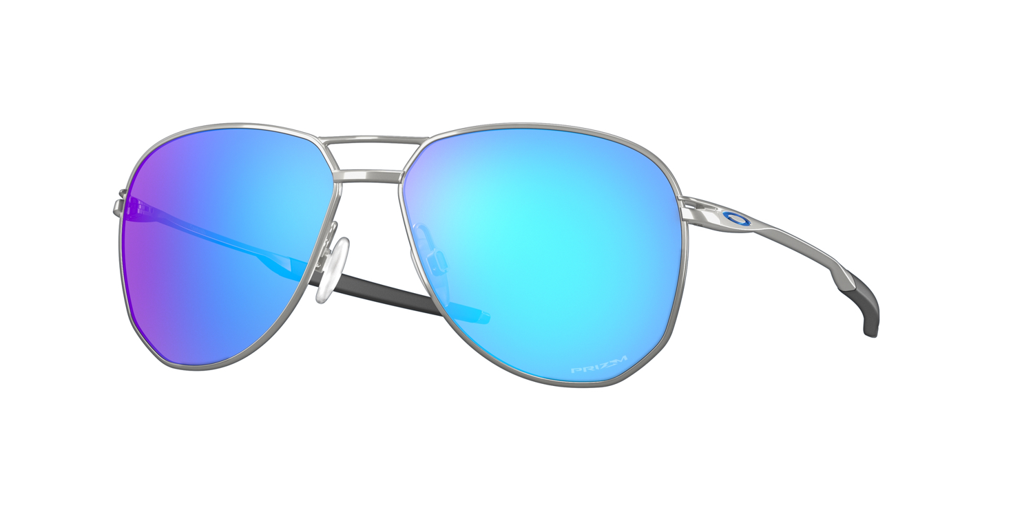OAKLEY CONTRAIL SATIN CHROME WITH PRIZM SAPPHIRE