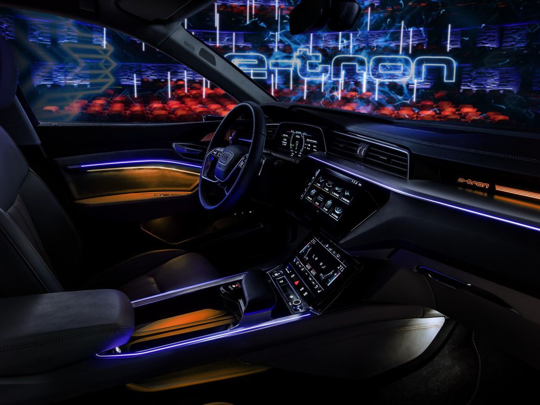 Havre de paix : le prototype Audi e-tron seul sur la grande scène