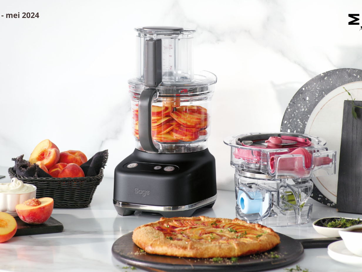 Sage Appliances introduceert de Paradice 9: een compacte maar krachtige keukenhulp die maaltijdbereiding sneller, eenvoudiger en leuker maakt