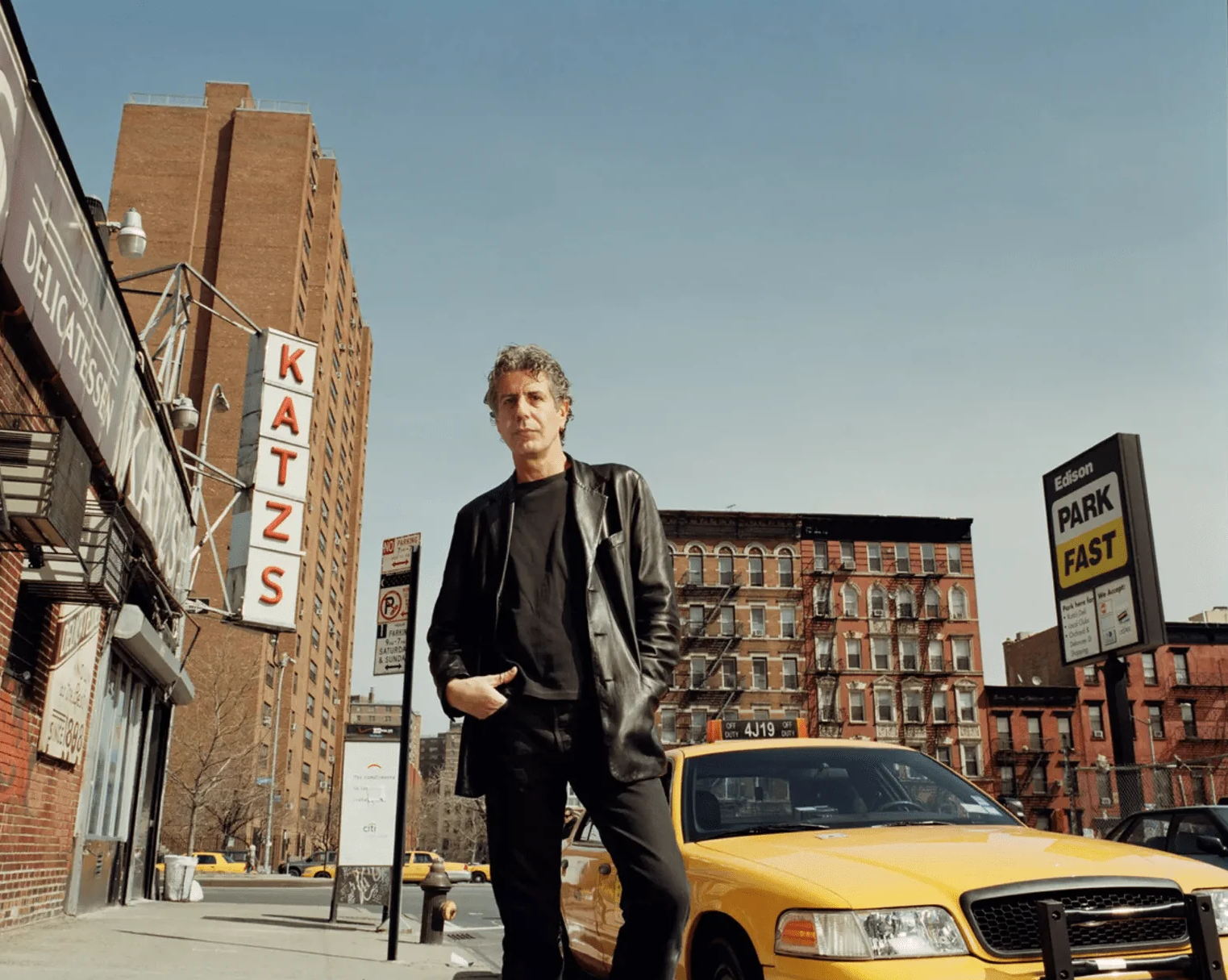 Anthony Bourdain, Katz Deli, NYC, 2008 Anthony Bourdain, Katz Deli, NYC, 2008