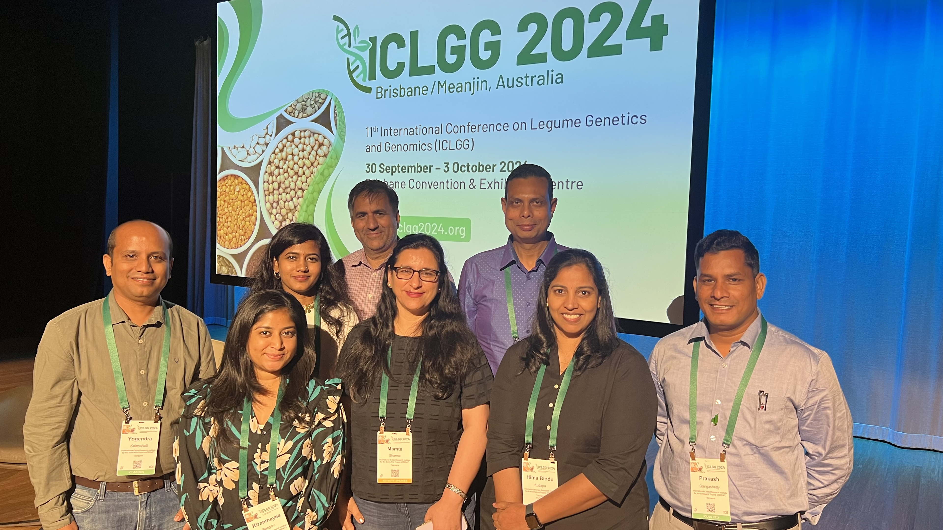 ICRISAT Showcases Innovations in Legume Research at International Conference in Australia