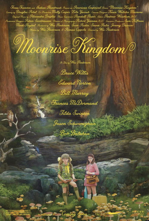 Affiche Moonrise Kingdom - (c) Sony