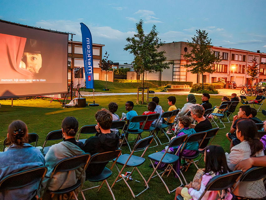 4 keer openluchtcinema in Merksem