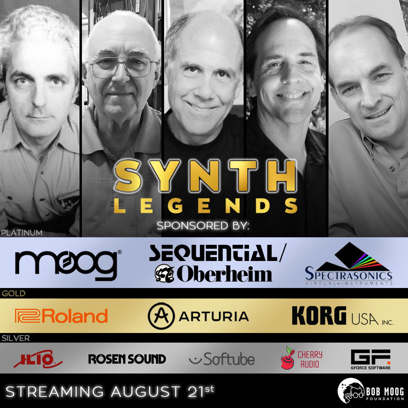 Bob Moog Foundation Announces Synth Legends Livestream on 20th Anniversary of Bob Moog’s Passing