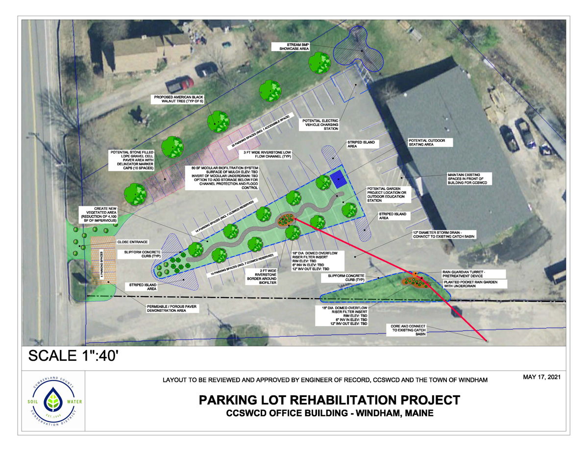 CCSWCD Parking Lot Rehabilitation Project