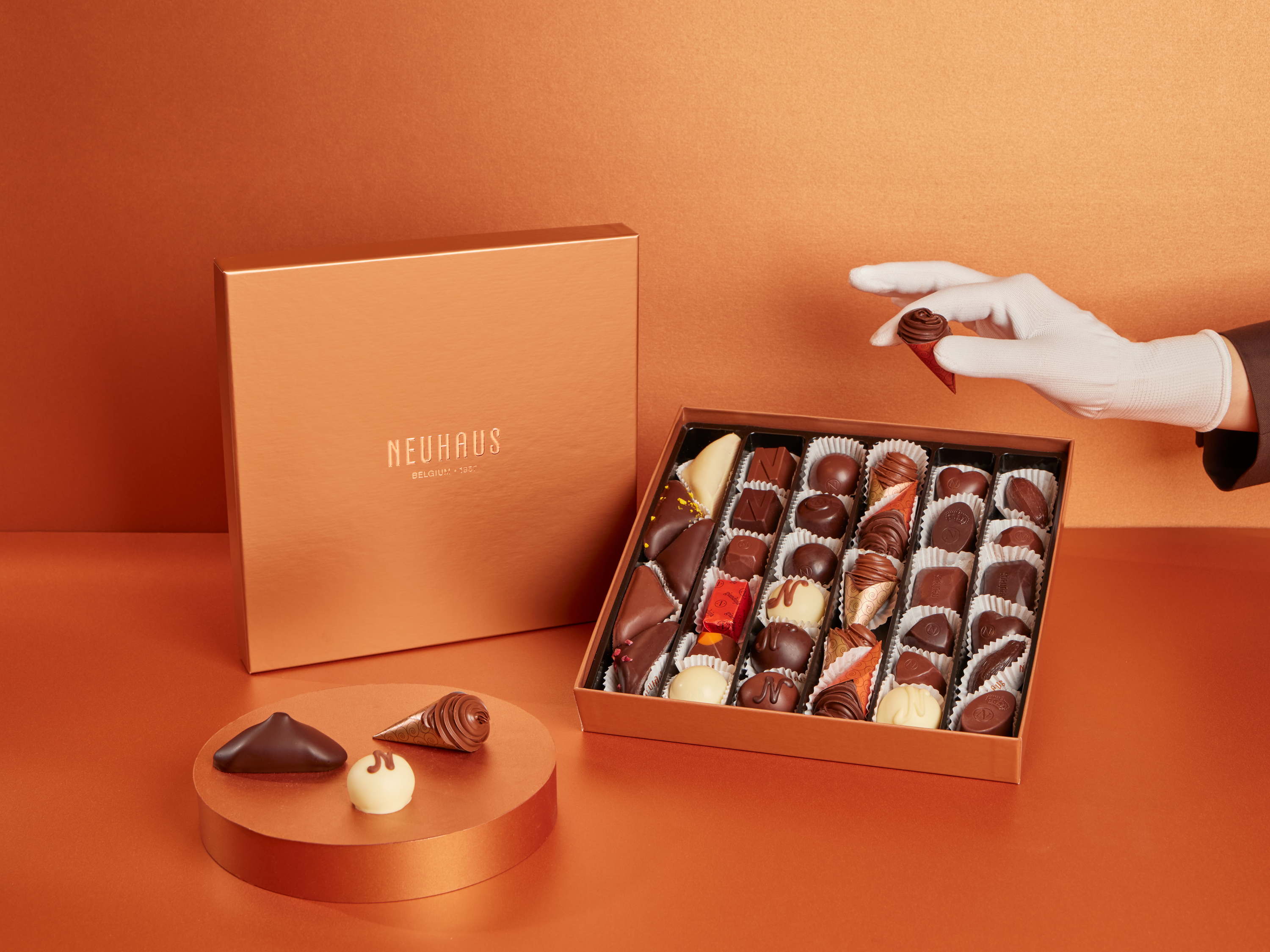 Neuhaus creëert de virtuele pralinecomptoir