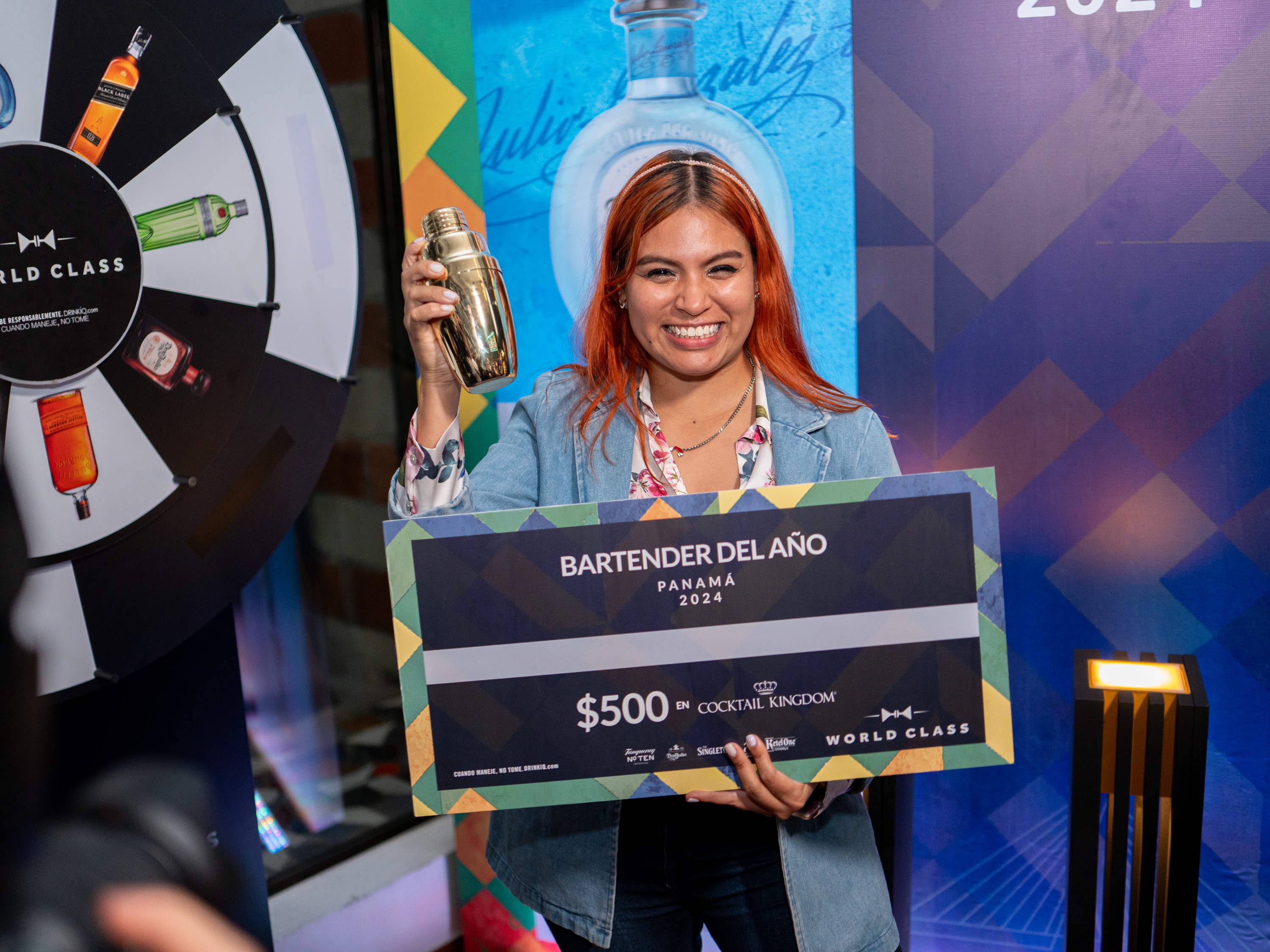 Yaremi Greig hace historia al ser la primera bartender en ganar World Class Panamá 2024 