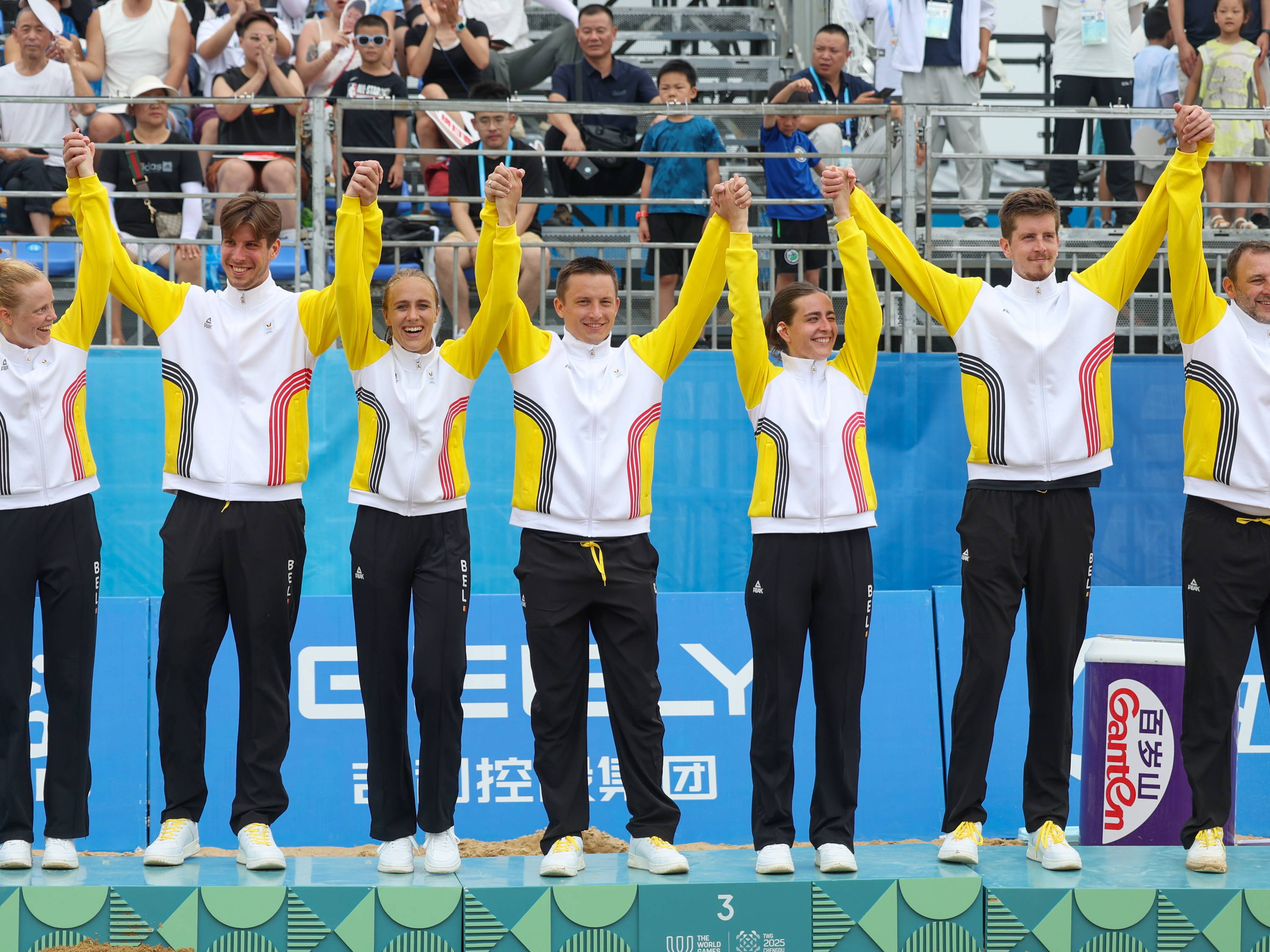 Belgium returns with 16 medals from World Games in China 