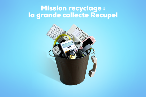 Mission Recyclage : troisième Grande Collecte solidaire Recupel et Nostalgie 