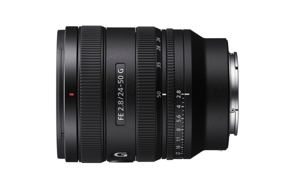 Sony Electronics Announces a New Compact FE 24-50mm F2.8 G Standard Zoom Lens Designed for High Performance and Portability