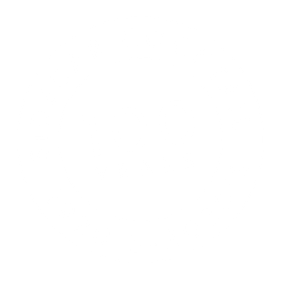 white stamp - 100 yrs sidecar