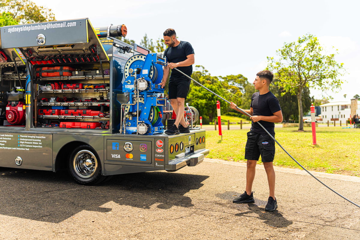 Sydney Side Plumbing's highly practical NLR 45-150 is a plumber's dream truck