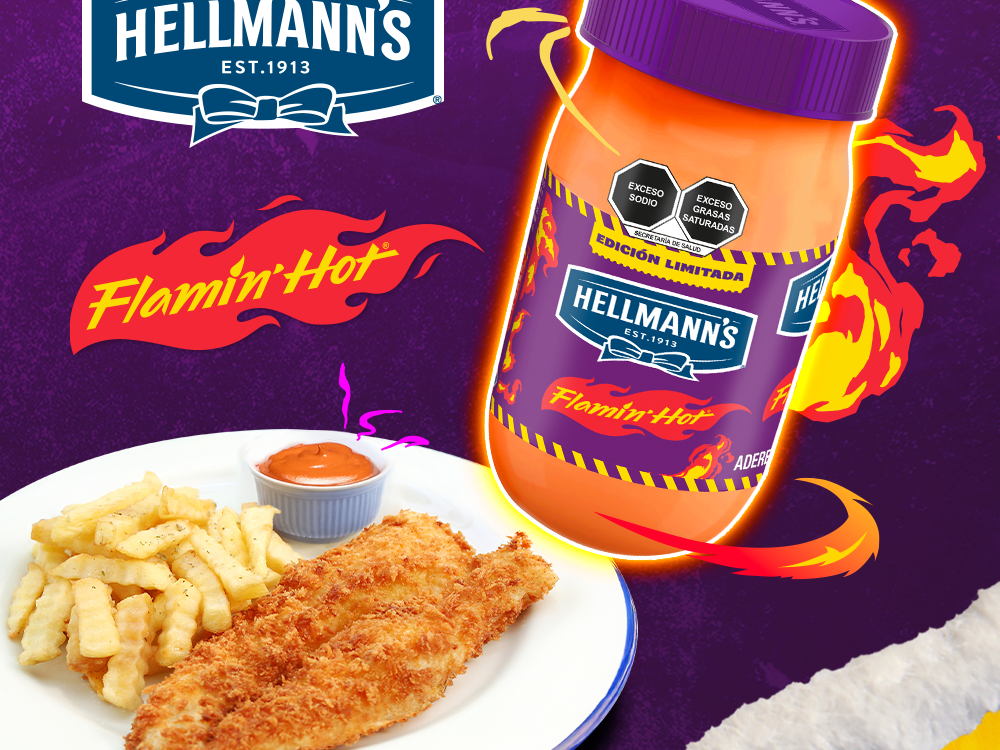 Flamin’ Hot® y Hellmann's® desatan el picante en una combinación nunca antes vista  