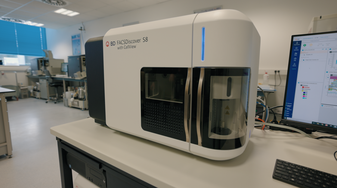Lucky number 001: BD Biosciences installeert hun nieuwe revolutionaire beeldvormende cell sorter bij VIB