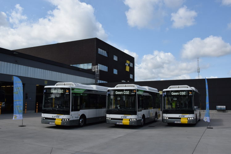 Elektrische bussen (YES-EU) in Brugge