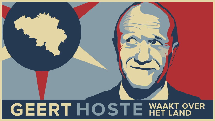 Geert Hoste waakt over het land