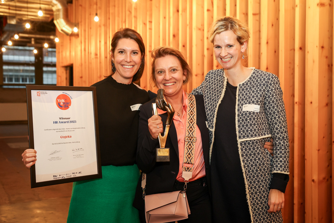 Cegeka wint HR-Award 2023 van Voka – KvK Limburg