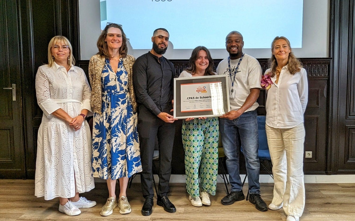 OCMW van Schaerbeek - Laureaat Ethias Youth Solidarity Awards 2023